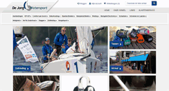 Desktop Screenshot of dejongwatersport.nl